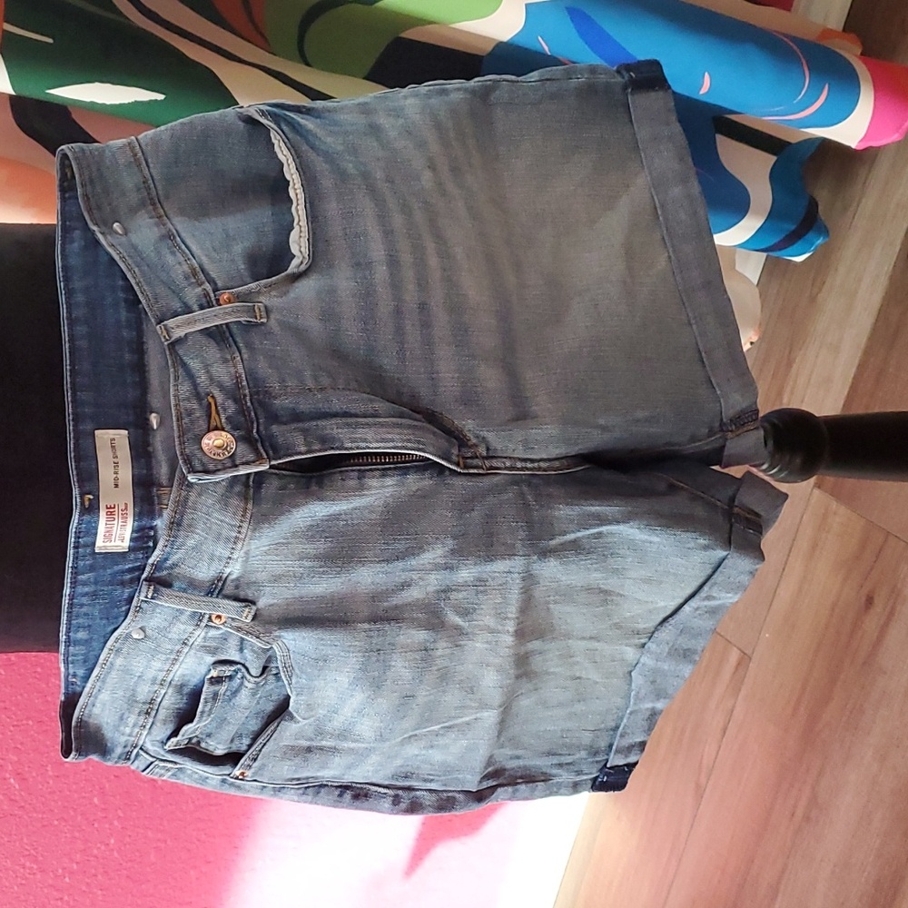 Signature Levi Strauss Blue Jean Shirts